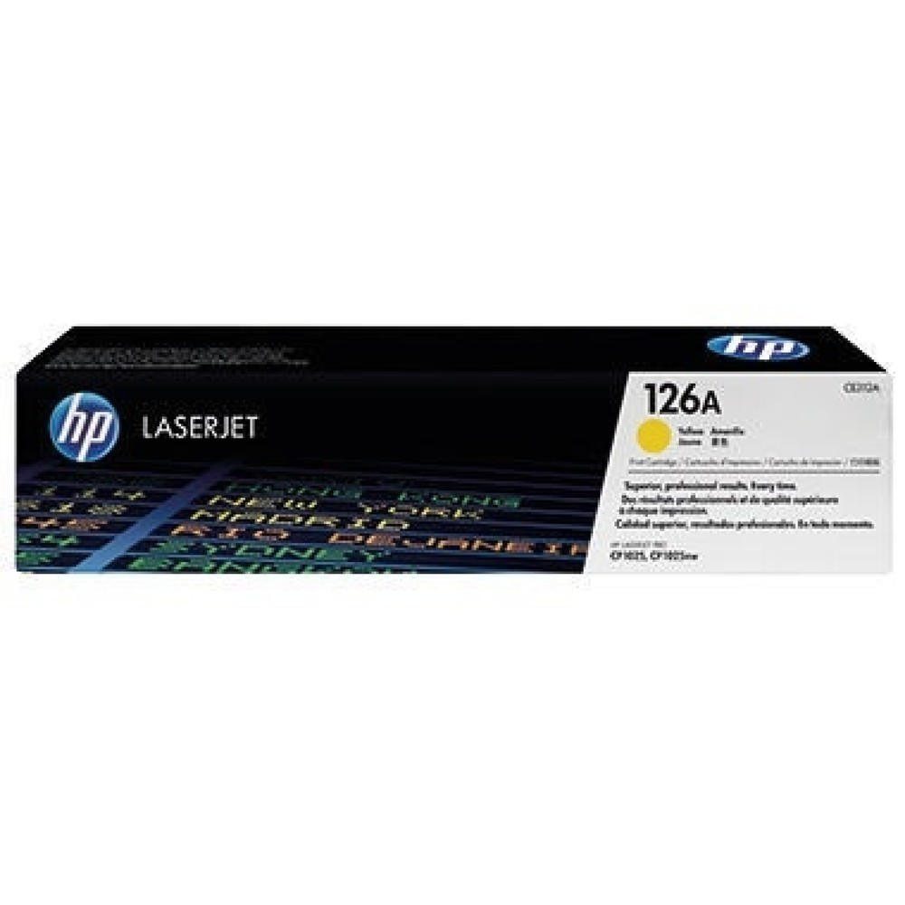Produktabbildung: HP Toner CE312A 126A 1.000Seiten gelb