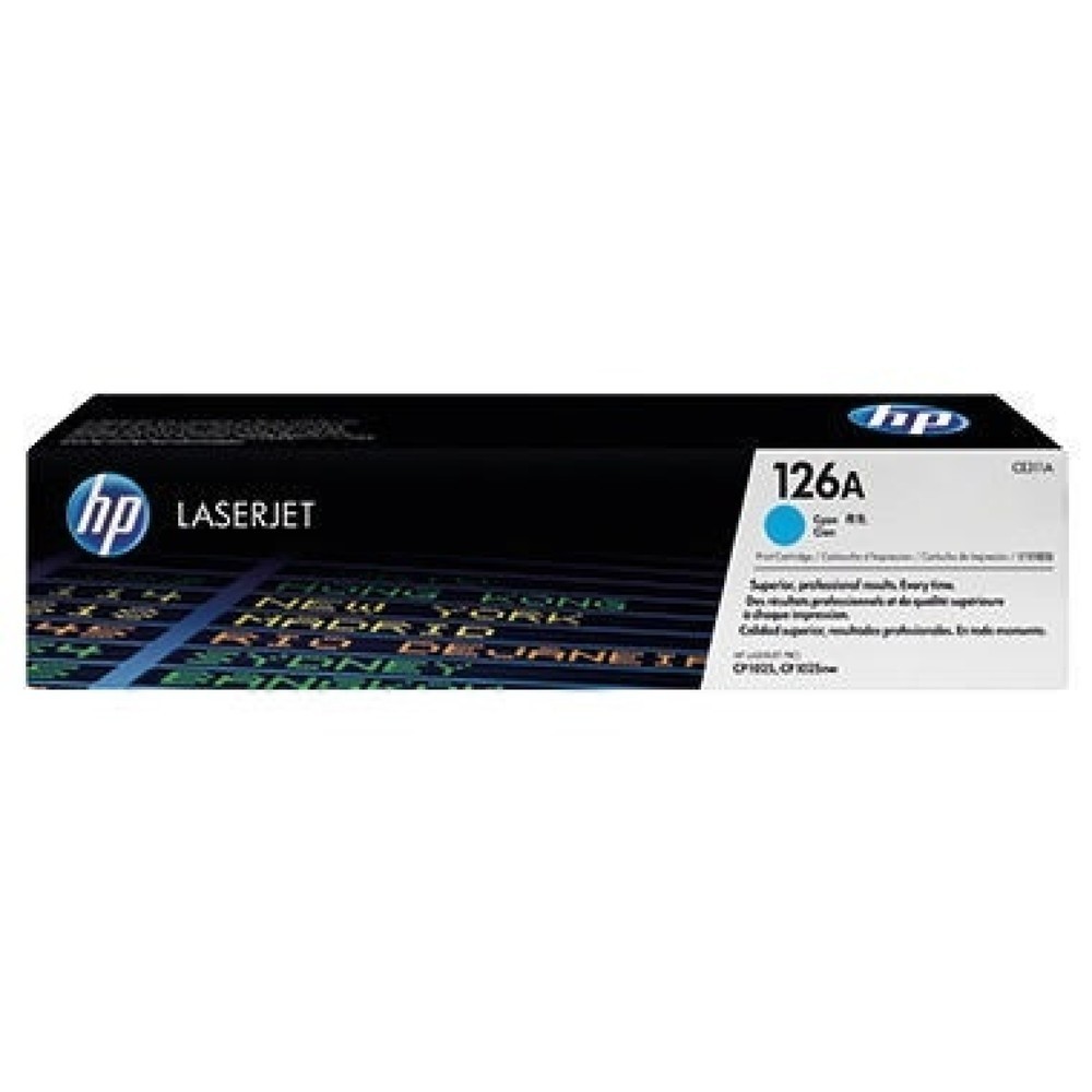 Produktabbildung Nr. 1: HP Toner CE311A 126A 1.000Seiten cyan