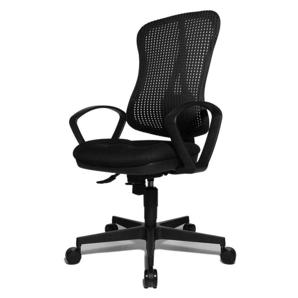 Produktabbildung Nr. 3: Topstar® Bürodrehstuhl Head Point SY, Muldensitz, schwarz/schwarz
