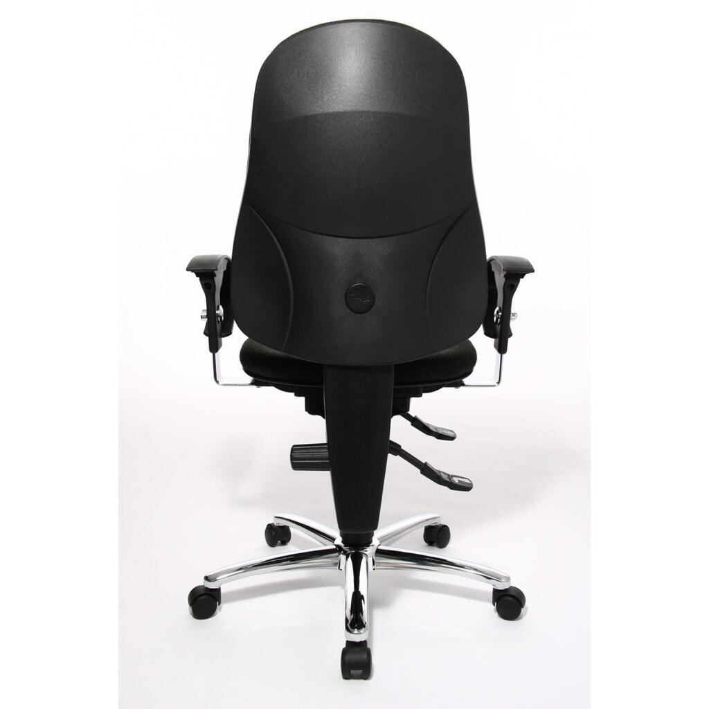 Topstar® Bürodrehstuhl Ortho 10, höhenverstellbare Armlehnen, anthrazit Produktabbildung Nr. 5: Topstar® Bürodrehstuhl Ortho 10, höhenverstellbare Armlehnen, anthrazit