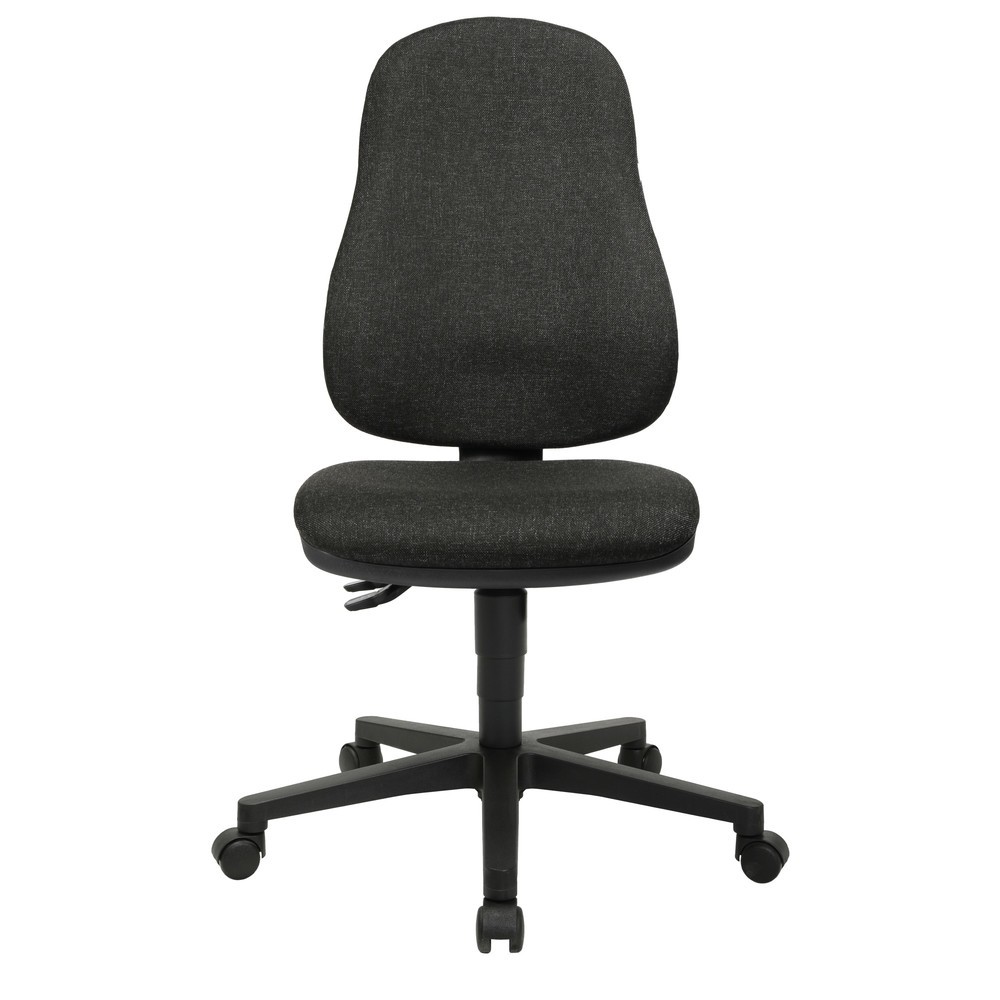 Produktabbildung: Topstar® Bürodrehstuhl Point 60, Muldensitz, anthrazitgrau