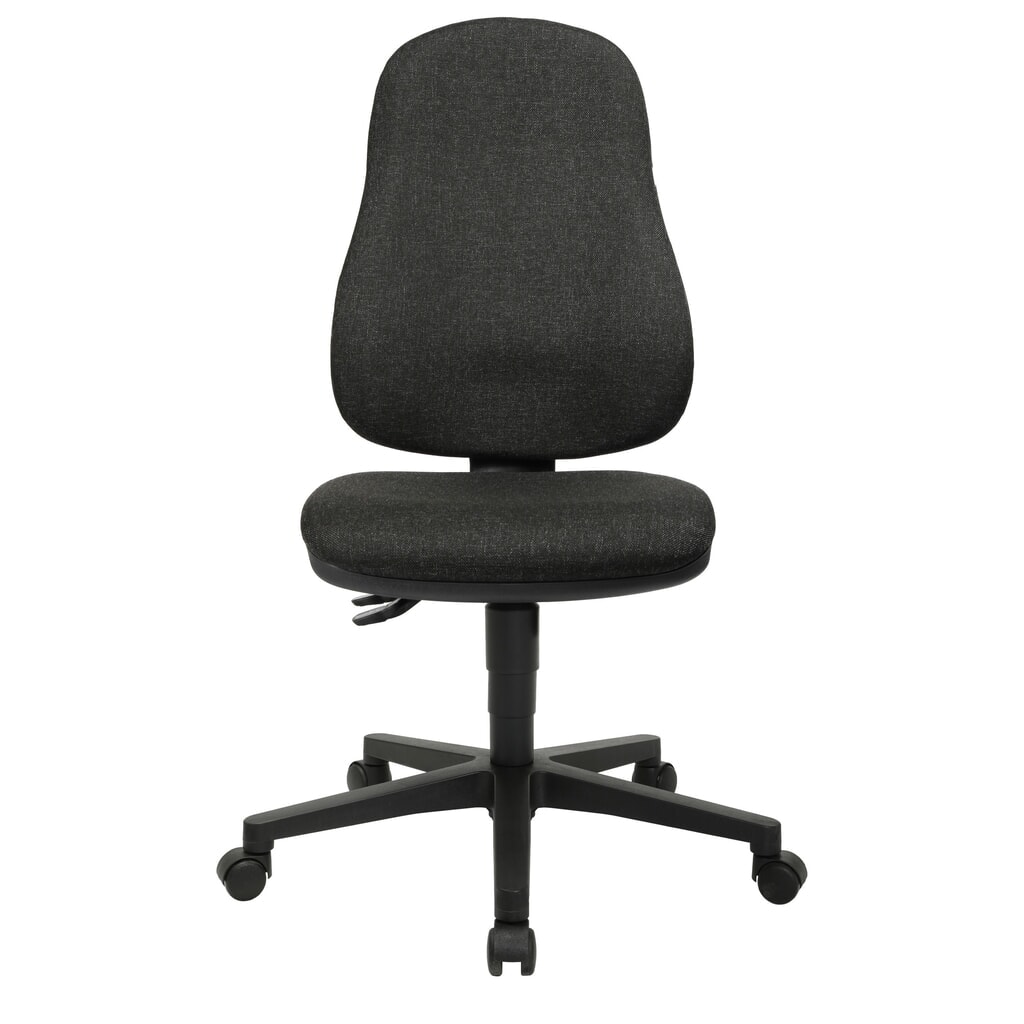 Produktabbildung: Topstar® Bürodrehstuhl Point 60, Muldensitz, anthrazitgrau