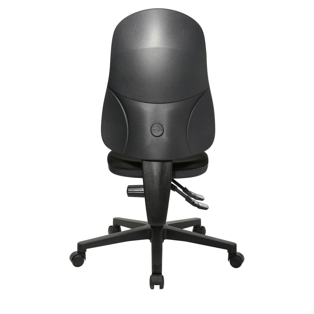 Topstar® Bürodrehstuhl Point 60, Muldensitz, schwarz Produktabbildung Nr. 3: Topstar® Bürodrehstuhl Point 60, Muldensitz, schwarz