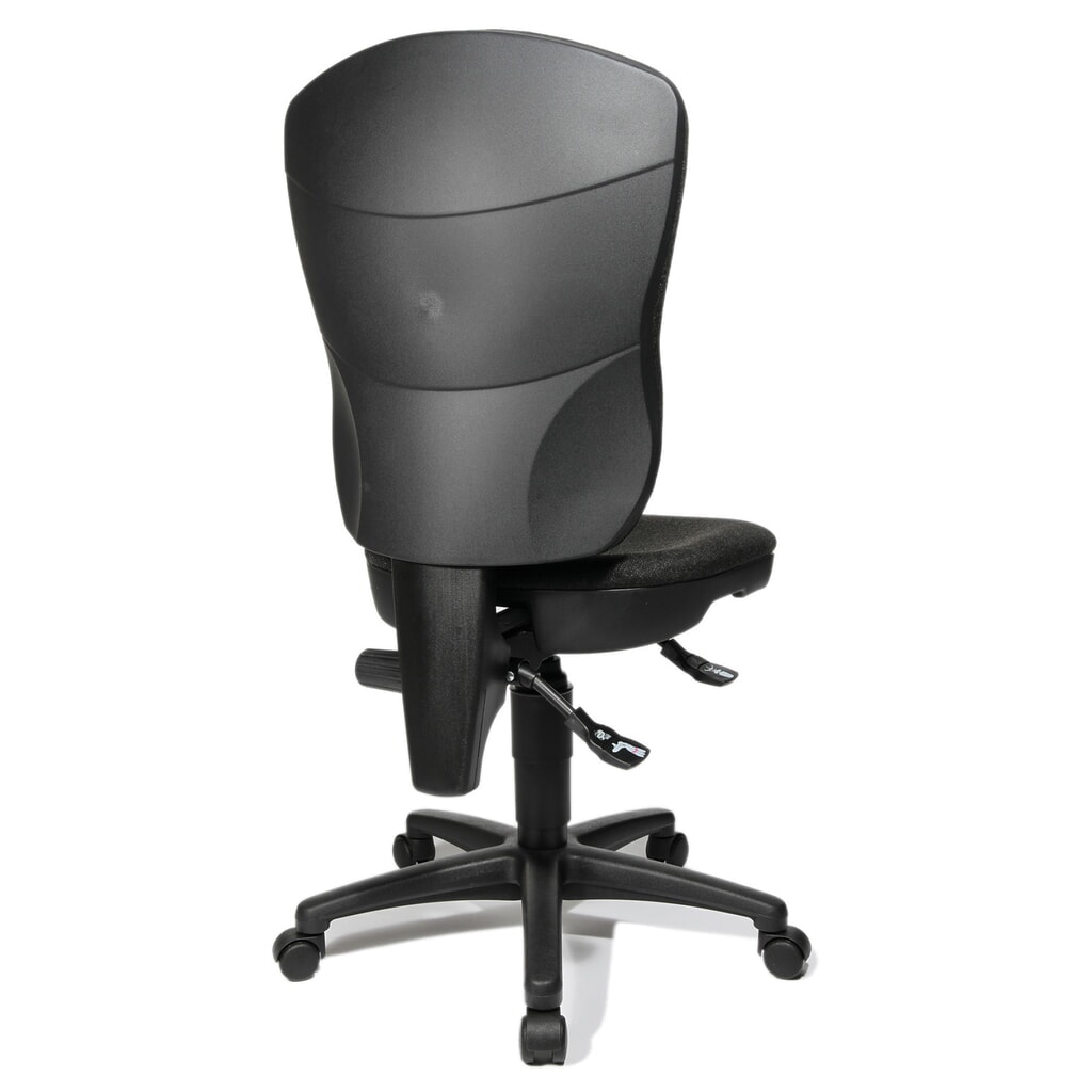 Produktabbildung Nr. 4: Topstar® Bürodrehstuhl Point 80, große Rückenlehne, Muldensitz, anthrazitgrau