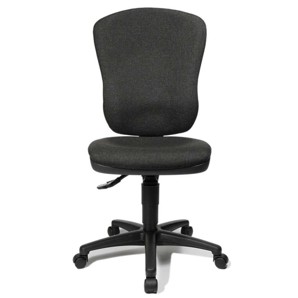 Produktabbildung: Topstar® Bürodrehstuhl Point 80, große Rückenlehne, Muldensitz, anthrazitgrau