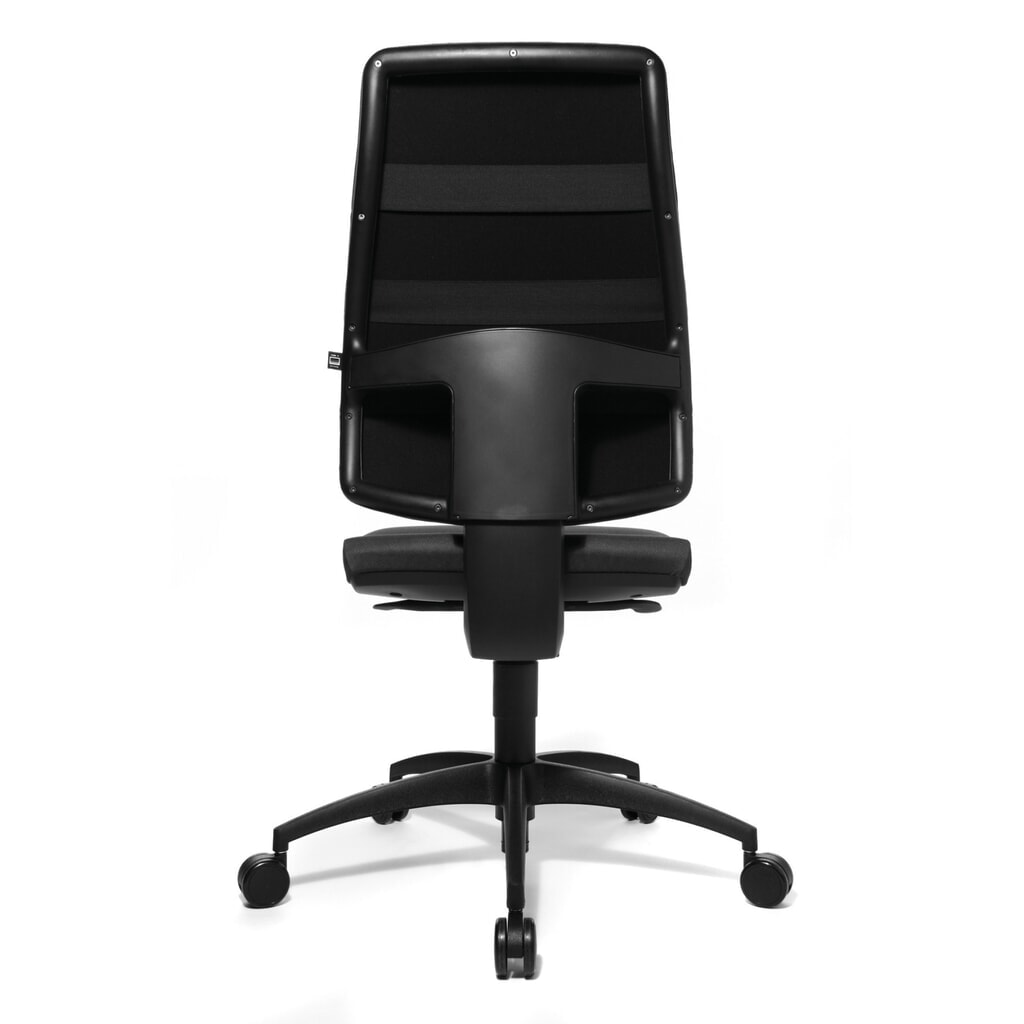 Topstar® Bürodrehstuhl Syncro, gepolsterte Rückenlehne, ergonomischer Bandscheibensitz, anthrazit Produktabbildung Nr. 4: Topstar® Bürodrehstuhl Syncro, gepolsterte Rückenlehne, ergonomischer Bandscheibensitz, anthrazit