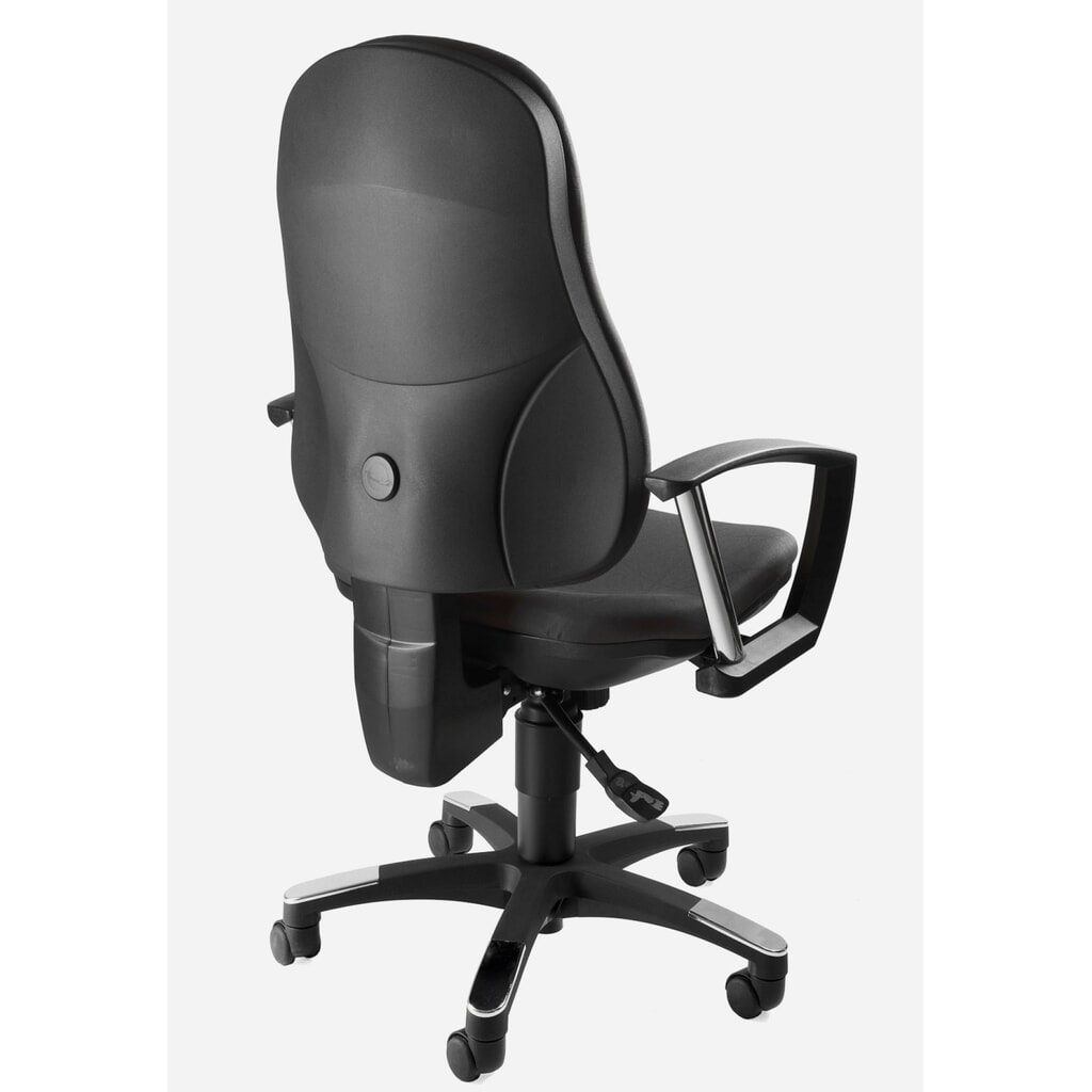 Topstar® Bürodrehstuhl Trend SY 10, Bandscheibensitz, schwarz-dunkelgrau gemustert Produktabbildung Nr. 2: Topstar® Bürodrehstuhl Trend SY 10, Bandscheibensitz, schwarz-dunkelgrau gemustert