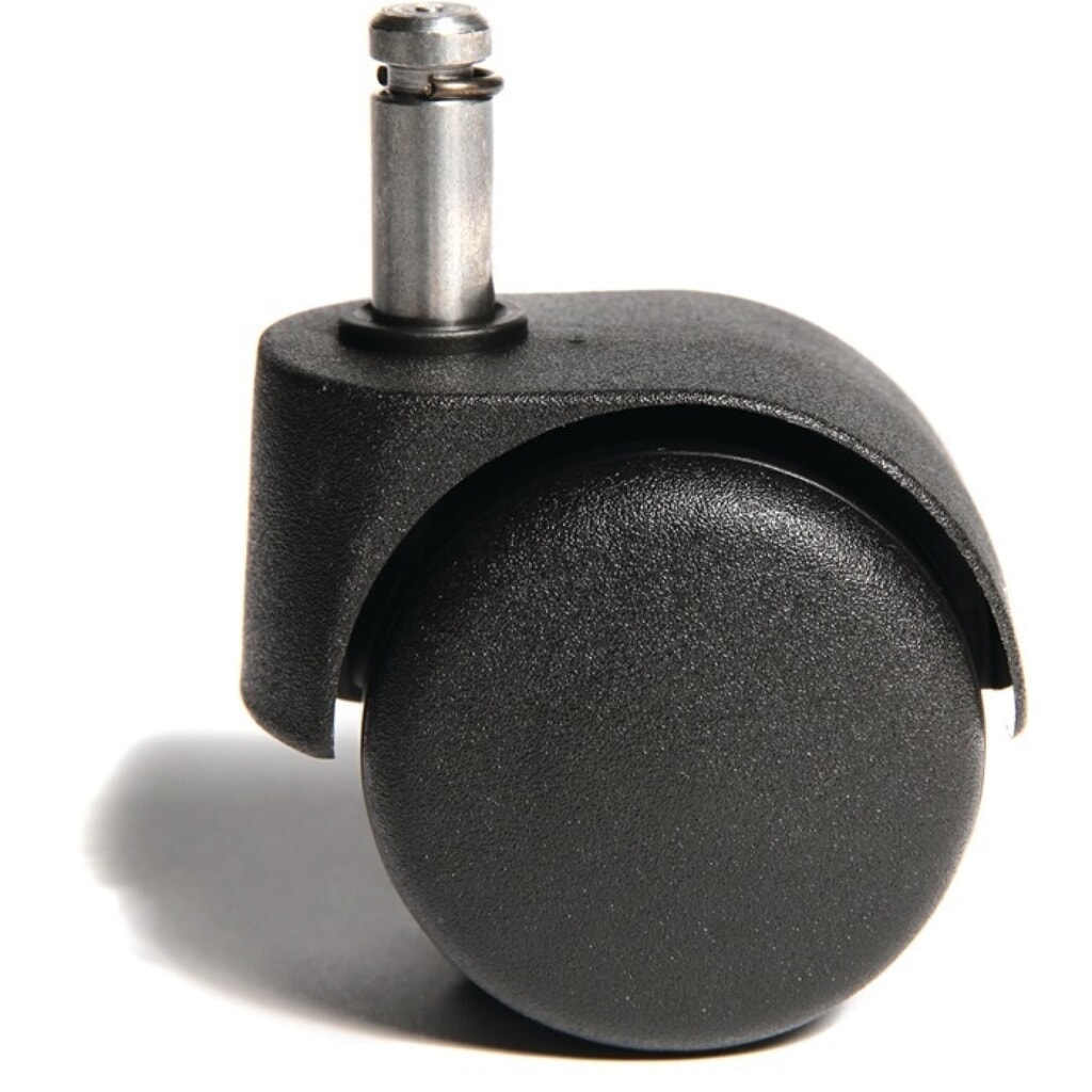 Topstar® Rollen, passend für Bürodrehstuhl, für weiche Böden Rollen-Ø 50 mm, 5 St./Btl., Stiftlänge 23 mm Stift-Ø 10 mm Produktabbildung: Topstar® Rollen, passend für Bürodrehstuhl, für weiche Böden Rollen-Ø 50 mm, 5 St./Btl., Stiftlänge 23 mm Stift-Ø 10 mm