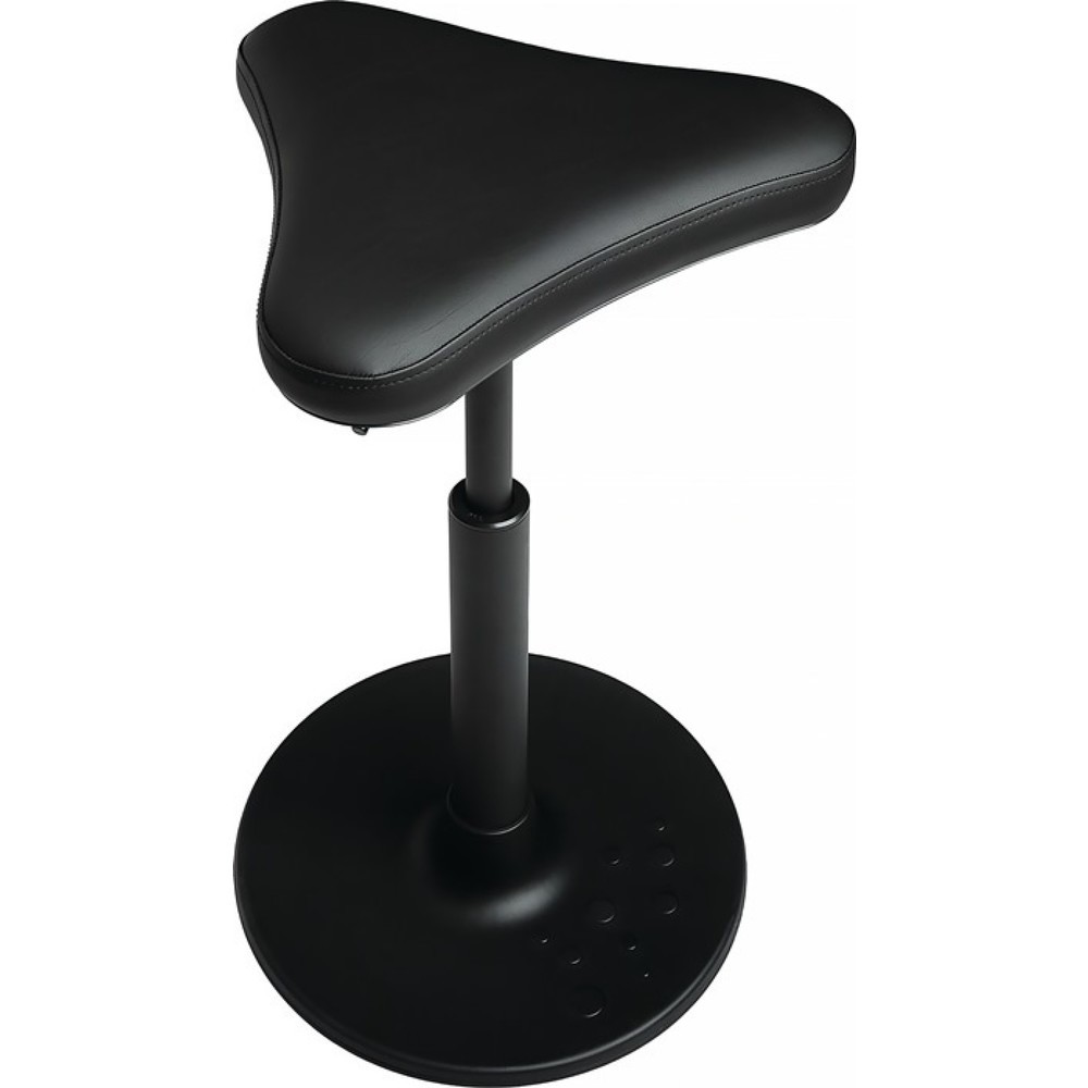 N° de l'image du produit 2 : Assis-debout Topstar®, hauteur d'assise réglable 570-770 mm, similicuir, tube d'acier noir