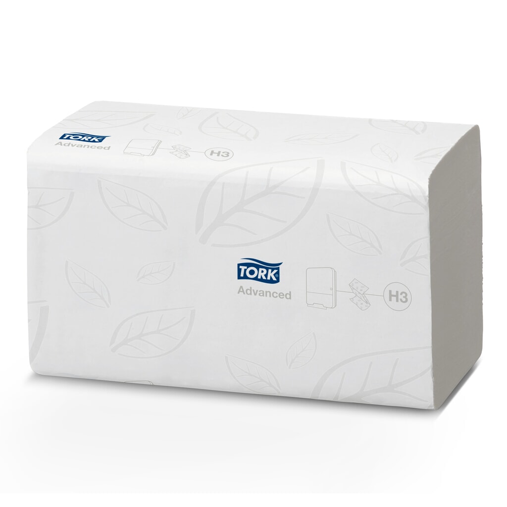 Produktabbildung: TORK® Xpress Multifold Handtücher, Zickzackfalz, 3.750 Tücher, weiß