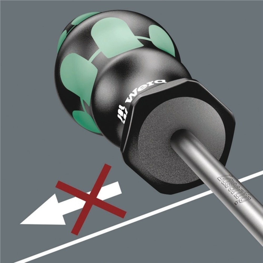 N° de l'image du produit 4 : Tournevis 352 taille 1,5 mm longueur des lames 60 mm Poignée bicomposant WERA