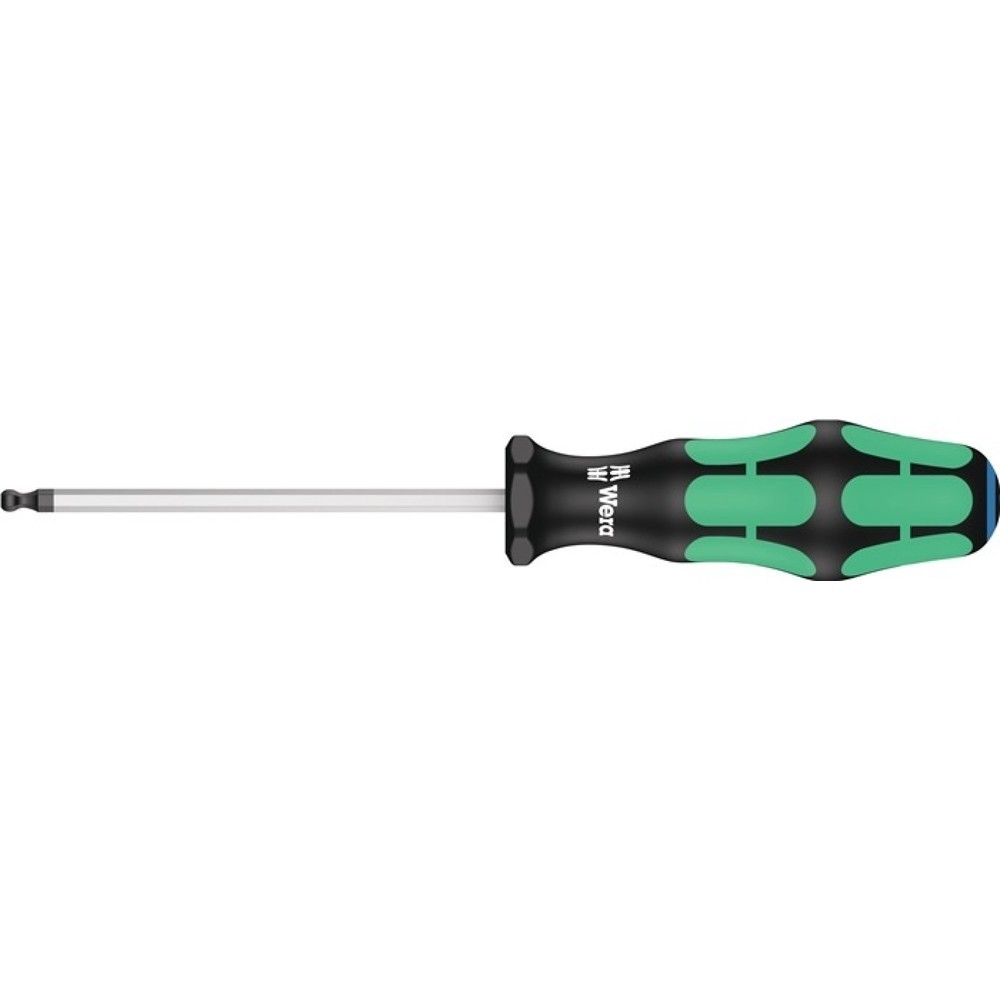 N° de l'image du produit 1 : Tournevis 352 taille 1,5 mm longueur des lames 60 mm Poignée bicomposant WERA