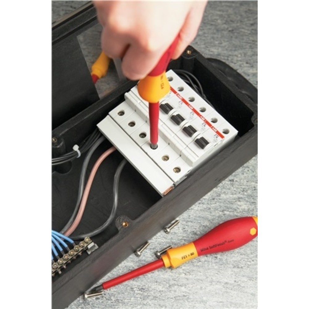 N° de l'image du produit 4 : Tournevis 328 taille SL/PZD 1 longueur des lames 80 mm VDE isolé WIHA