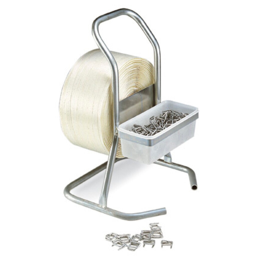 Produktabbildung: Tragbarer Abroller, für Polyesterband, tragbar, für Kerninnendurchmesser 76 mm
