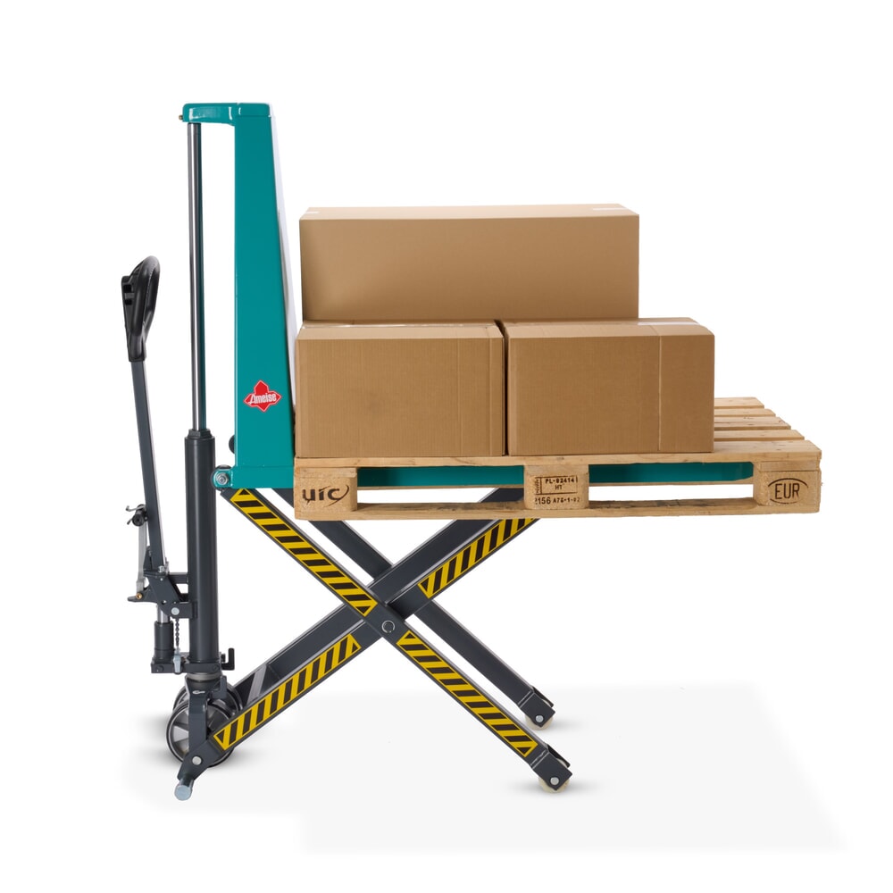 Número de imagen del producto 15: Transpaleta de tijera Ameise® PTM 1.0 Scissor, con elevación rápida, capacidad de carga 1.000 kg, longitud de horquilla 1.150 mm
