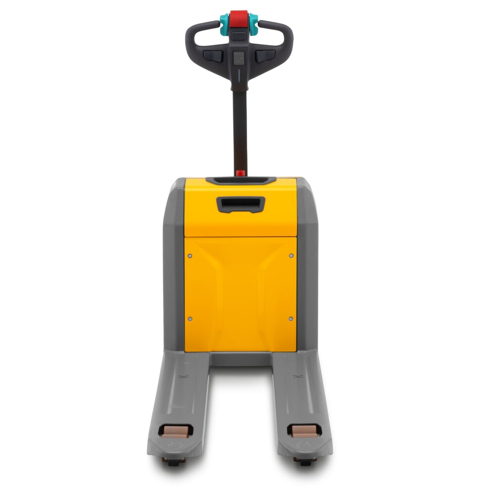 Número de imagen del producto 3: Transpaleta eléctrica Jungheinrich AME 18, capacidad de carga 1.800 kg, longitud de horquilla 1.150 mm, rodillos en tándem