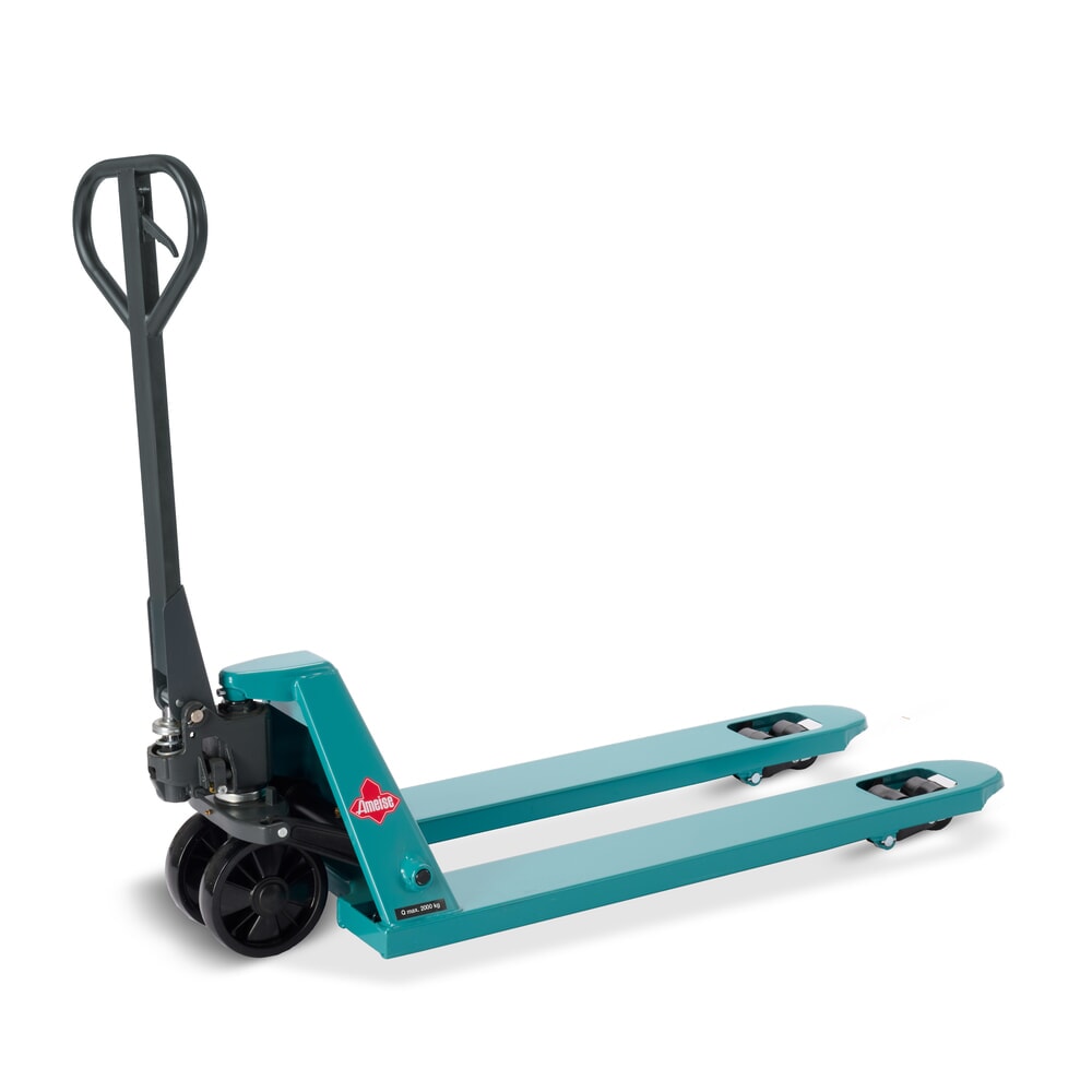 Número de imagen del producto 14: Transpaleta manual Ameise® PTM 2.0, capacidad de carga 2.000 kg, longitud de horquilla 1.150 mm, poliuretano, rodillos en tándem