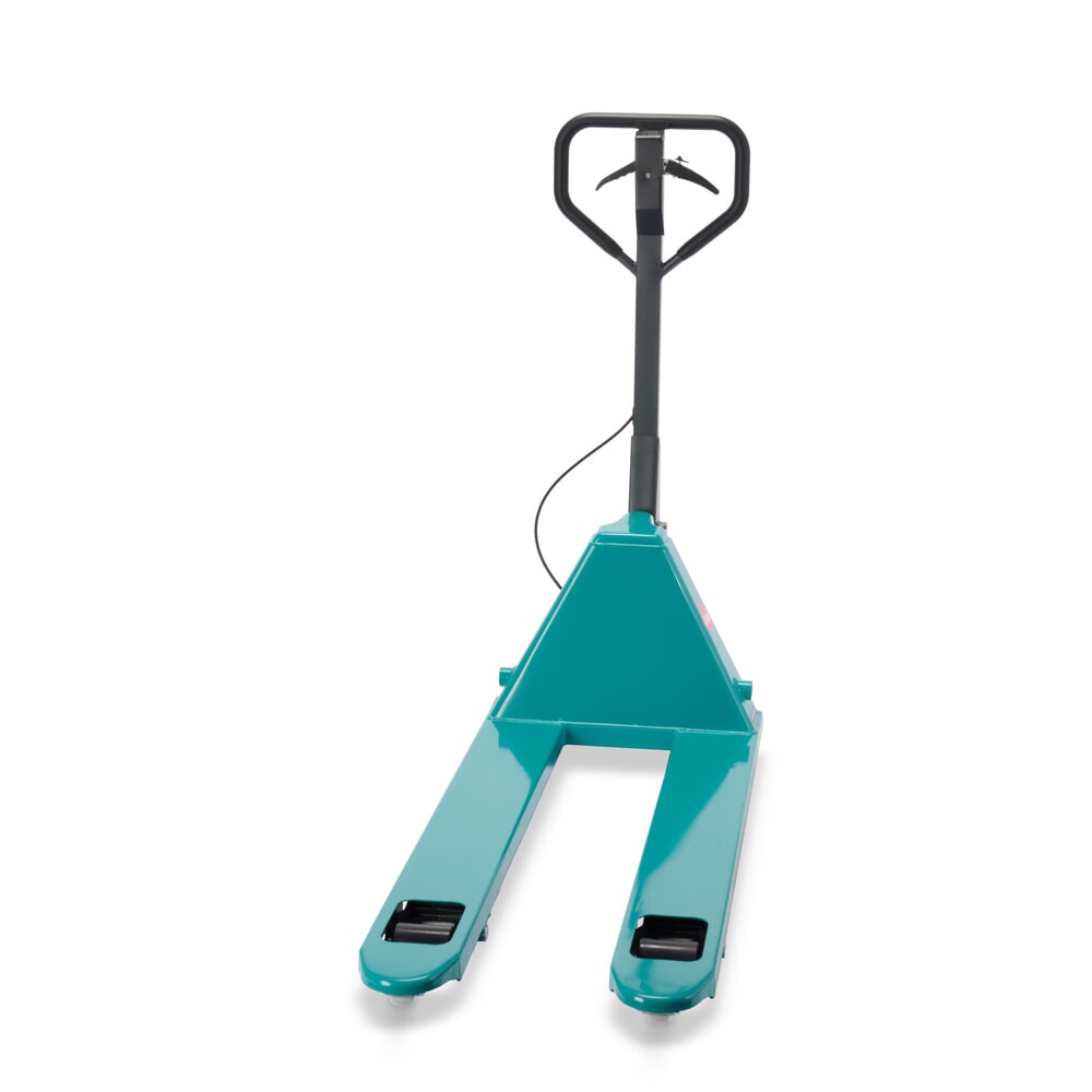 Número de imagen del producto 4: Transpaleta manual Ameise® PTM 2.5 con freno de mano, capacidad de carga 2.500 kg, longitud de horquilla 1.150 mm, goma maciza/poliuretano