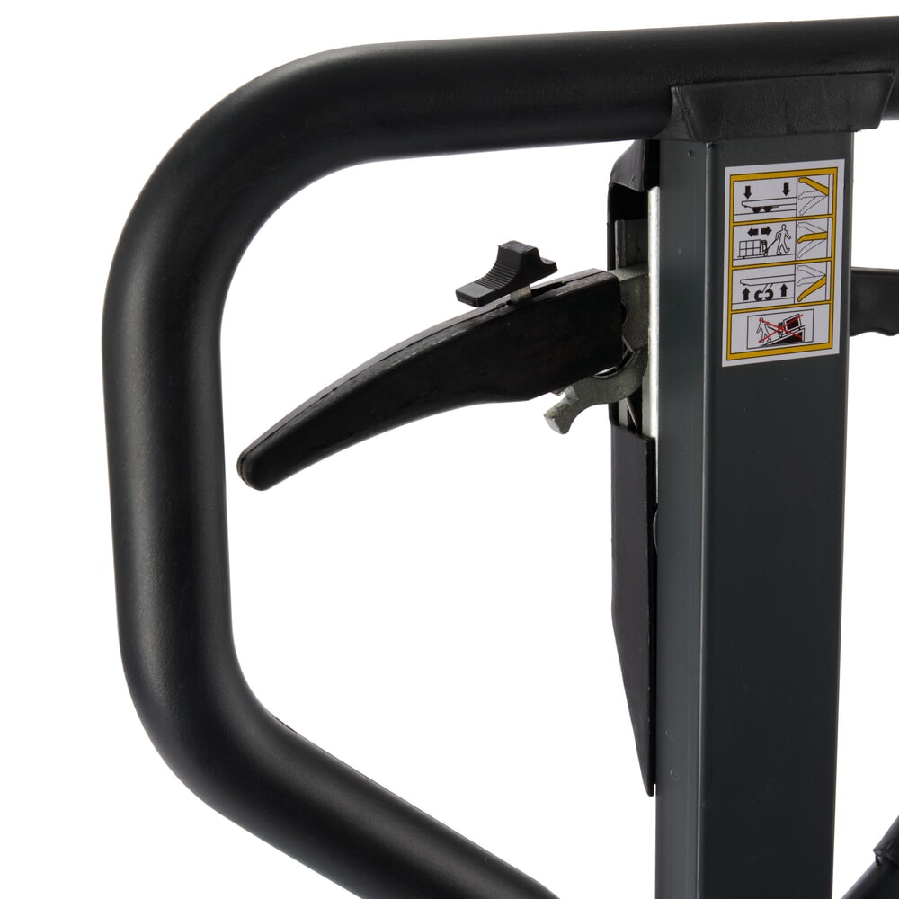 Número de imagen del producto 10: Transpaleta manual Ameise® PTM 2.5, con freno manual, capacidad de carga 2.500 kg, longitud de horquilla 1.150 mm, caucho/poliuretano, rodillos en tándem