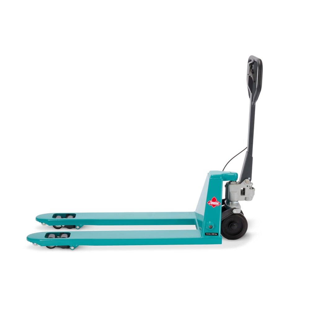 Número de imagen del producto 13: Transpaleta manual Ameise® PTM 2.5, con freno manual, capacidad de carga 2.500 kg, longitud de horquilla 1.150 mm, caucho/poliuretano, rodillos en tándem