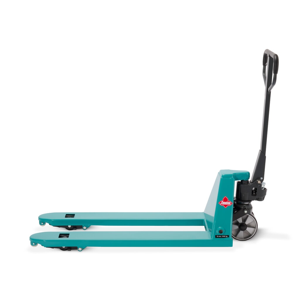 Número de imagen del producto 8: Transpaleta manual de 4 direcciones Ameise® PTM 2.5 Cross, con capacidad de carga de carga 2.500 kg/1.500 kg, longitud de horquilla de 1.150 mm, poliuretano