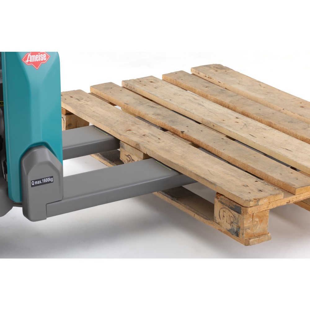 N° de l'image du produit 2 : Transpalette électrique Ameise® PTE 1.6, capacité de charge 1 600 kg, longueur des fourches 1 150 mm