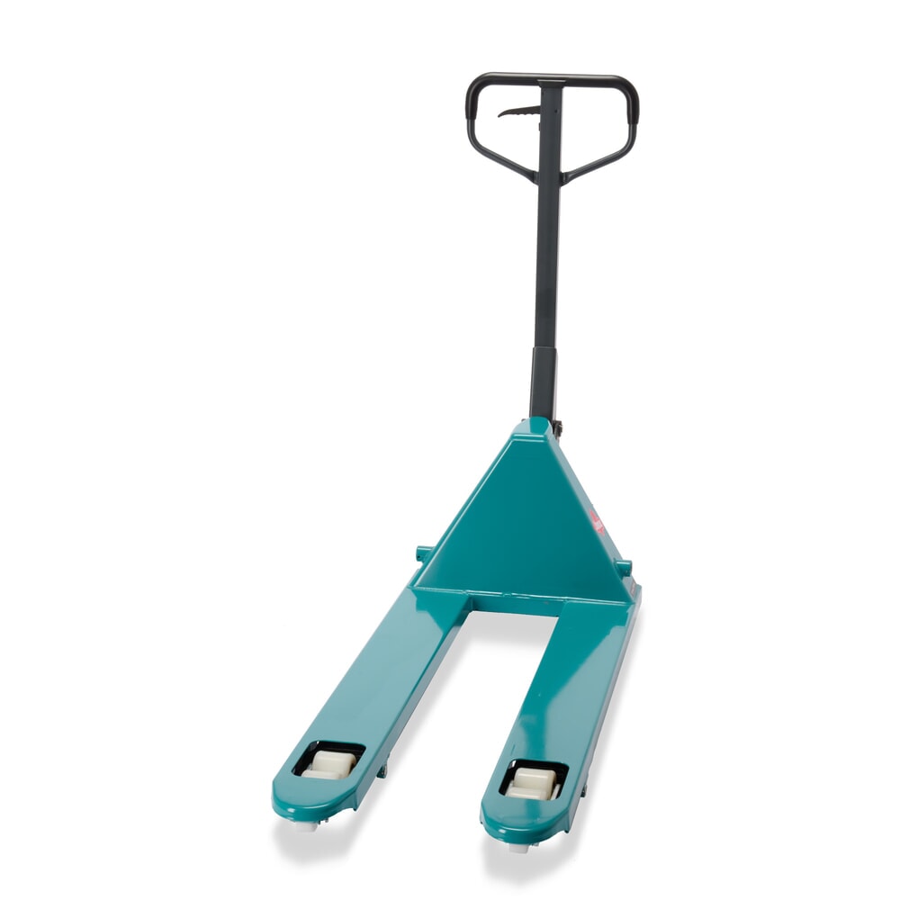 N° de l'image du produit 5 : Transpalette manuel Ameise® PTM 2.5, capacité de charge 2 500 kg, longueur de fourche 1 150 mm, nylon, galets tandem