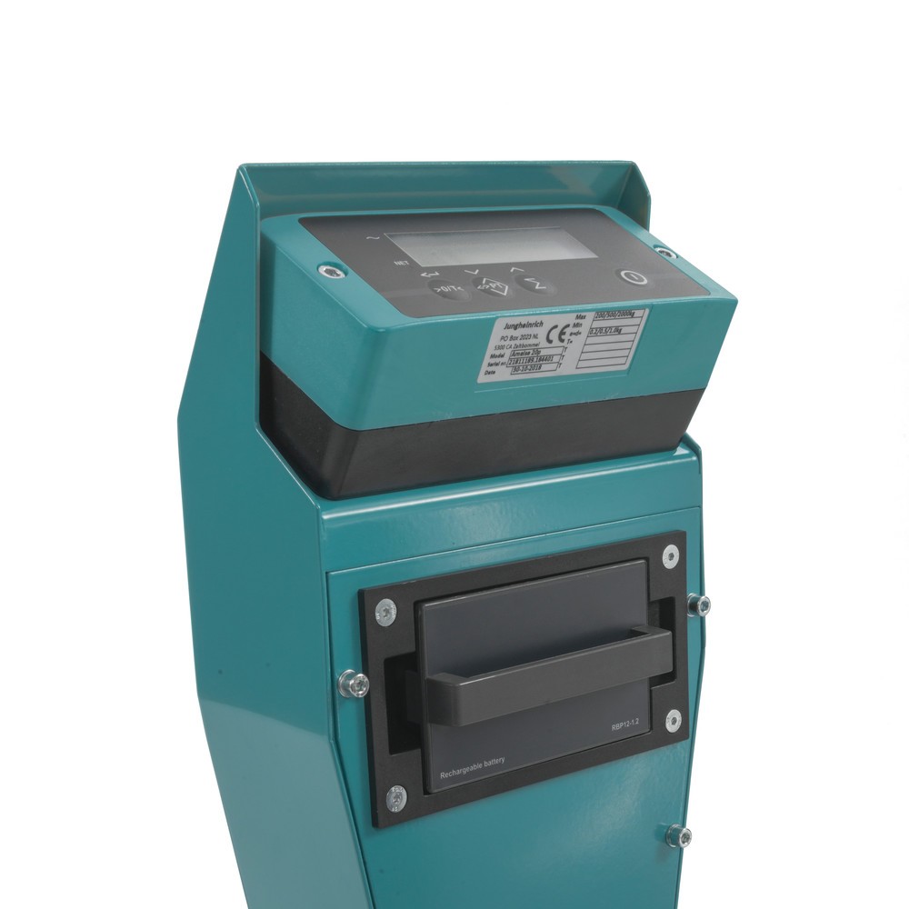 N° de l'image du produit 5 : Transpalette avec balance Ameise® PTM 2.0 Scale+, avec balance de précision, capacité de charge 2 000 kg, galets tandem