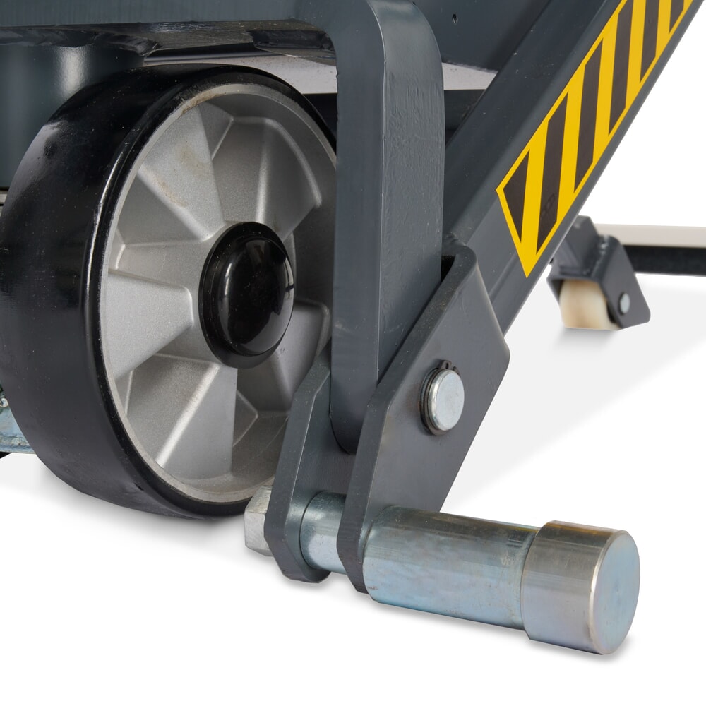 Immagine del prodotto n. 12: Transpallet a pantografo Ameise® PTM 1.0 elettro-idraulico, portata 1.000 kg, lunghezza forche 1.150 mm, in poliuretano/nylon