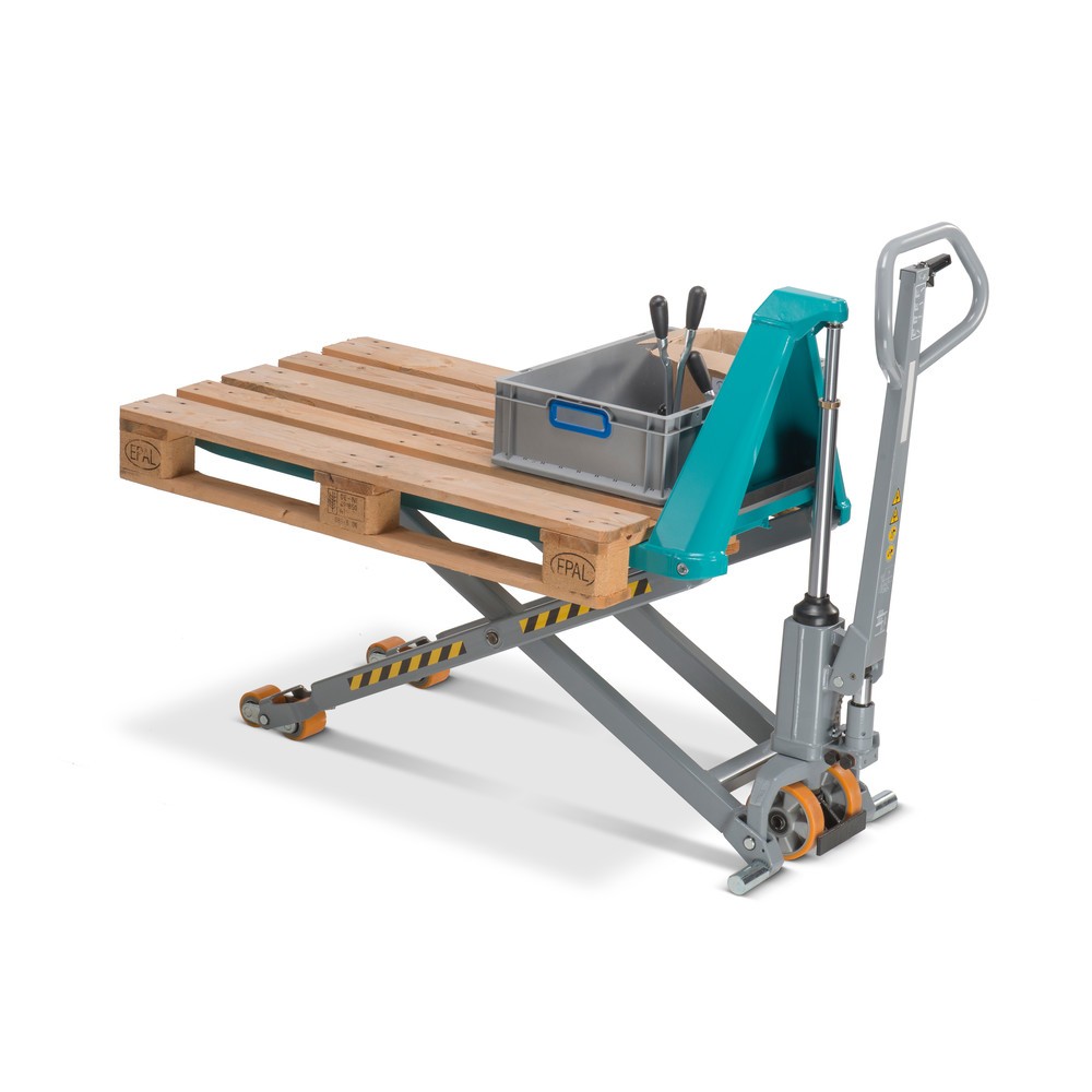 Immagine del prodotto n. 8: Transpallet a pantografo Ameise® PTM 1.5 Scissor con sollevamento rapido, portata 1.500 kg, lunghezza forche 1.200 mm