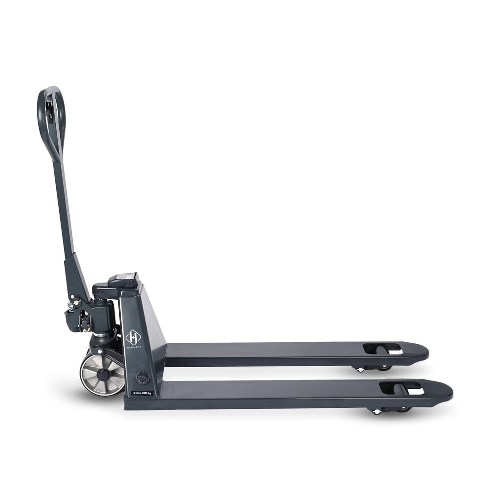 Immagine del prodotto n. 6: Transpallet con bilancia HEMMDAL PTM 2.0 Scale, portata 2.000 kg, incrementi di 5 kg, rulli forche singoli