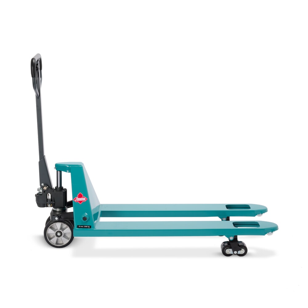 Immagine del prodotto n. 10: Transpallet manuale Ameise® PTM 2.5 con sollevamento rapido, portata 2.500 kg, lunghezza forche 1.150 mm, gomma piena/poliuretano, rulli tandem