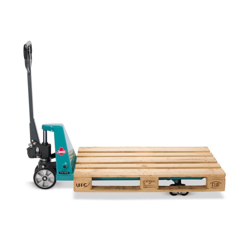 Immagine del prodotto n. 11: Transpallet manuale Ameise® PTM 2.5 con sollevamento rapido, portata 2.500 kg, lunghezza forche 1.150 mm, gomma piena/poliuretano, rulli tandem