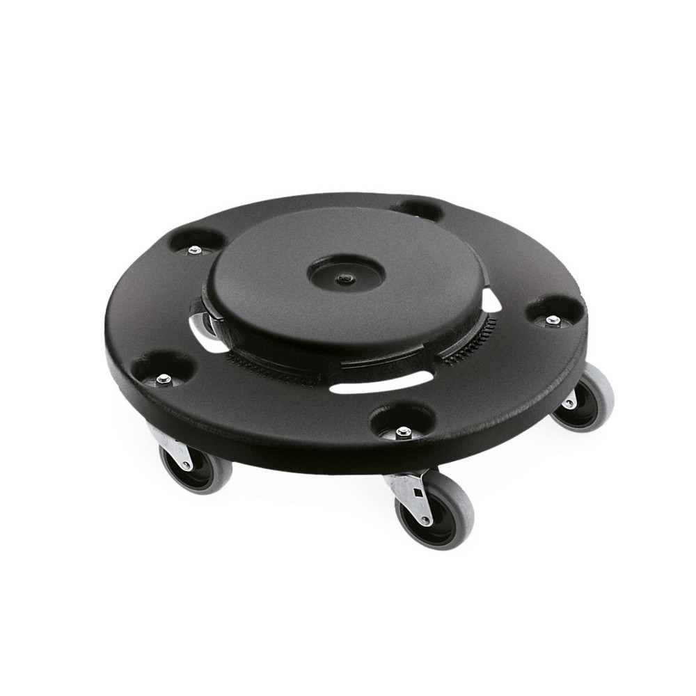 Product image: Transport base for Rubbermaid® universal container, bayonet closure, round, 76-208 litres