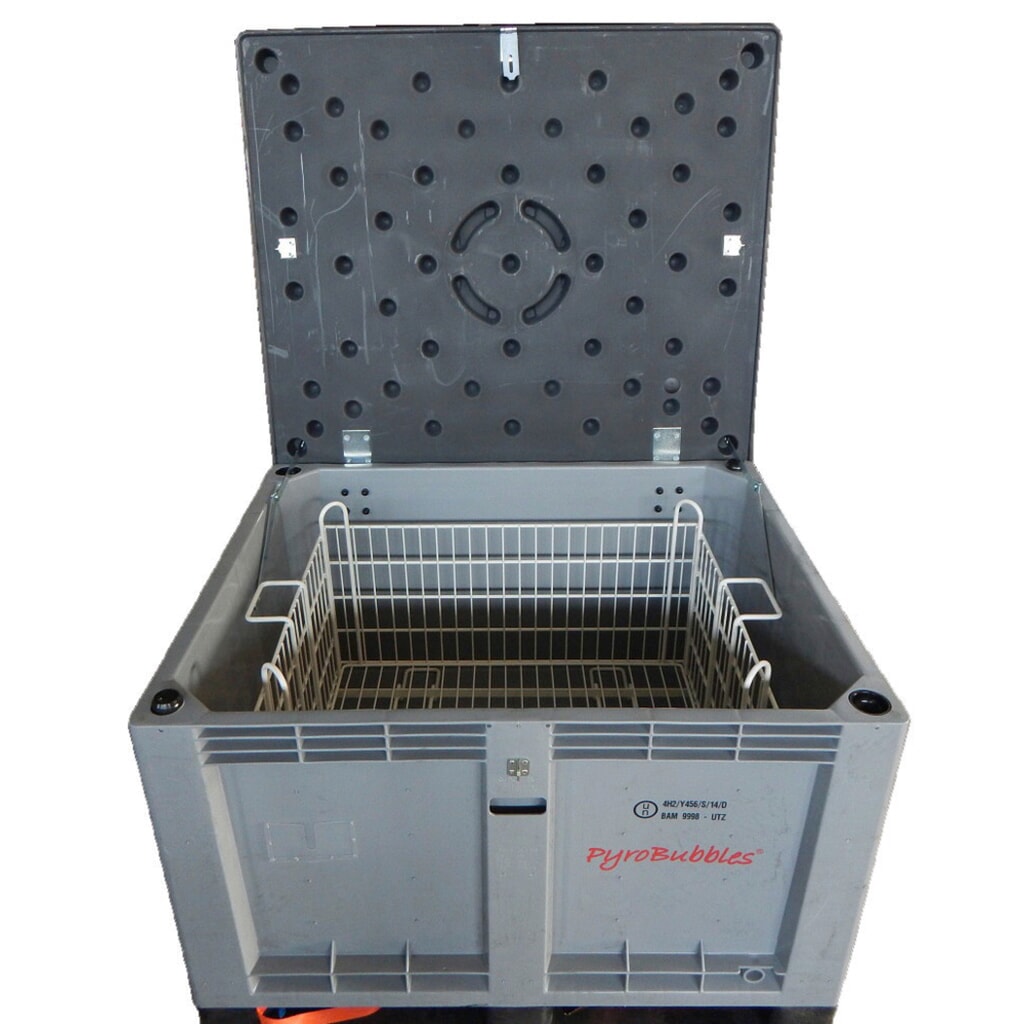 Transportbox M-2 Advanced für Lithium-Ionen-Akkus, 299 Liter Produktabbildung Nr. 4: Transportbox M-2 Advanced für Lithium-Ionen-Akkus, 299 Liter