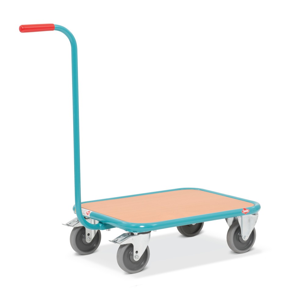 Zdjęcie produktu nr 4: Wózek z uchwytem Ameise®, drewniana powierzchnia ładunkowa szer. x gł. 500 x 605 mm
