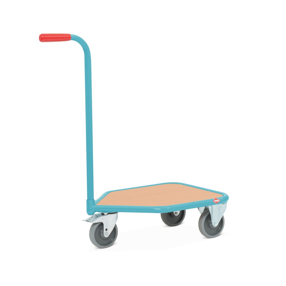 Zdjęcie produktu: Wózek z uchwytem Ameise®, drewniana powierzchnia ładunkowa szer. x gł. 450 x 450 mm