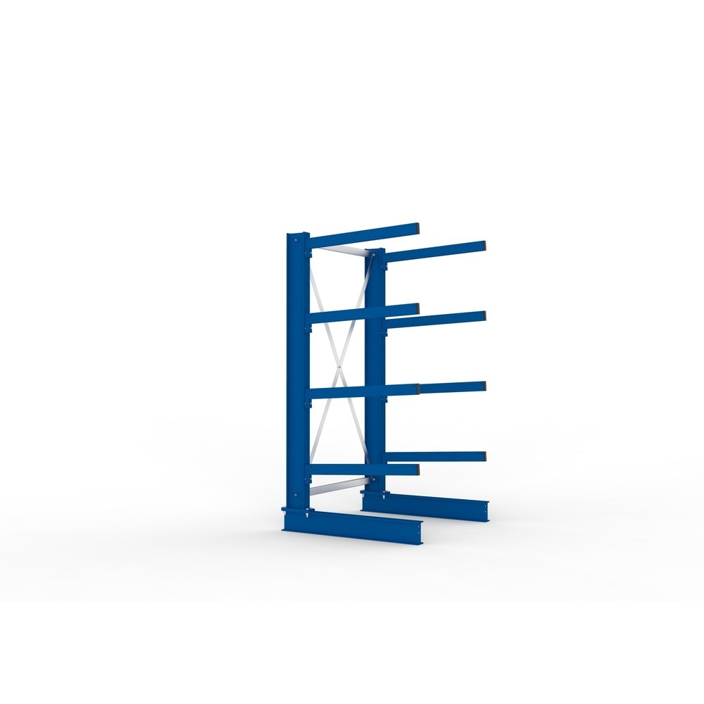 N° de l'image du produit 2 : Rayonnage cantilever META, module de base, unilatéral, capacité de charge par bras 250 kg, H x l x P 2 000 x 1 103 x 1 030 mm
