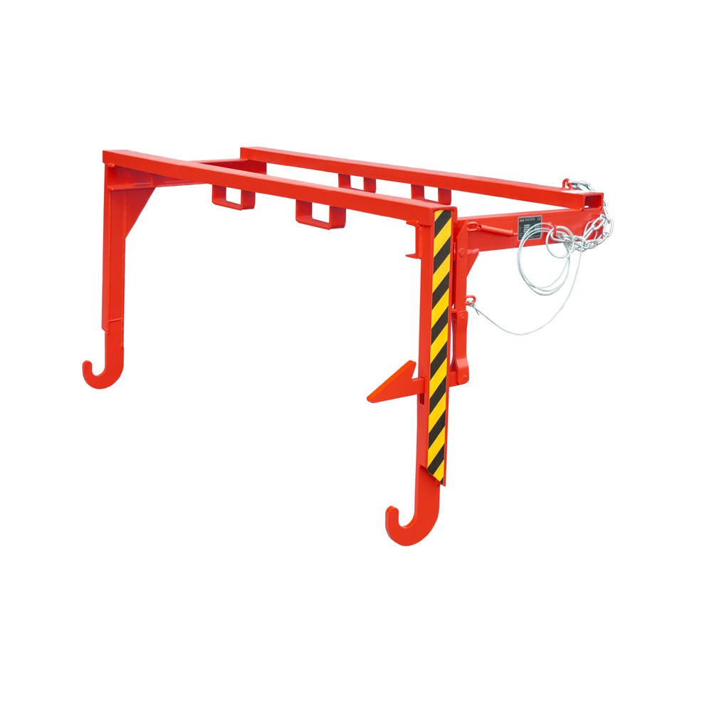 Produktabbildung Nr. 1: Traverse für Bauer® Stapelbarer Kippbehälter, Volumen 2 m³, RAL 3000 feuerrot