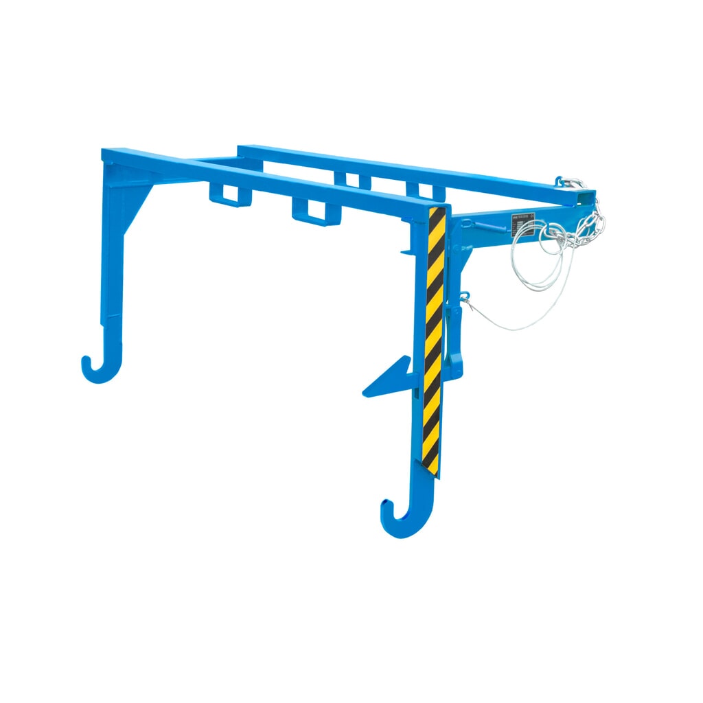 Traverse für Bauer® Stapelbarer Kippbehälter, Volumen 2 m³, RAL 5012 lichtblau Produktabbildung: Traverse für Bauer® Stapelbarer Kippbehälter, Volumen 2 m³, RAL 5012 lichtblau