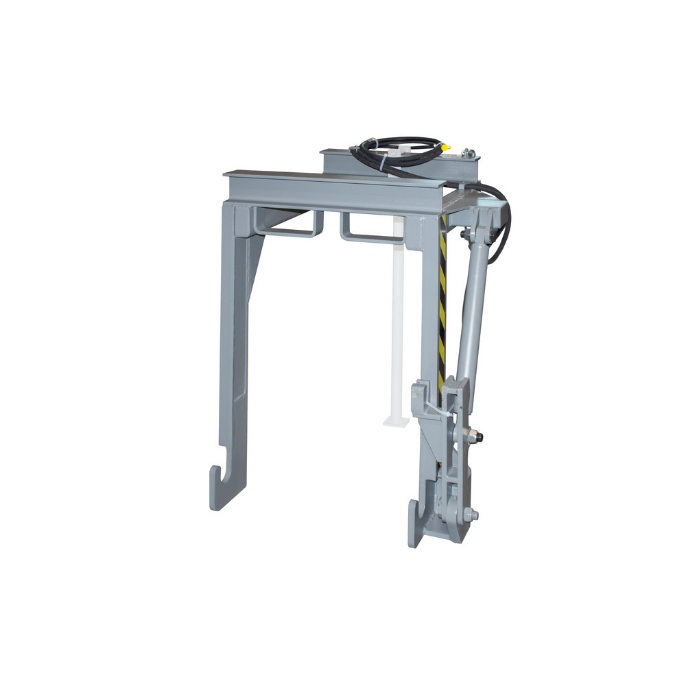 Produktabbildung Nr. 1: Traverse Typ BST-H für Bauer® stapelbare Kippbehälter, TK 500 kg, Volumen 0,3 m³, RAL 7005 mausgrau