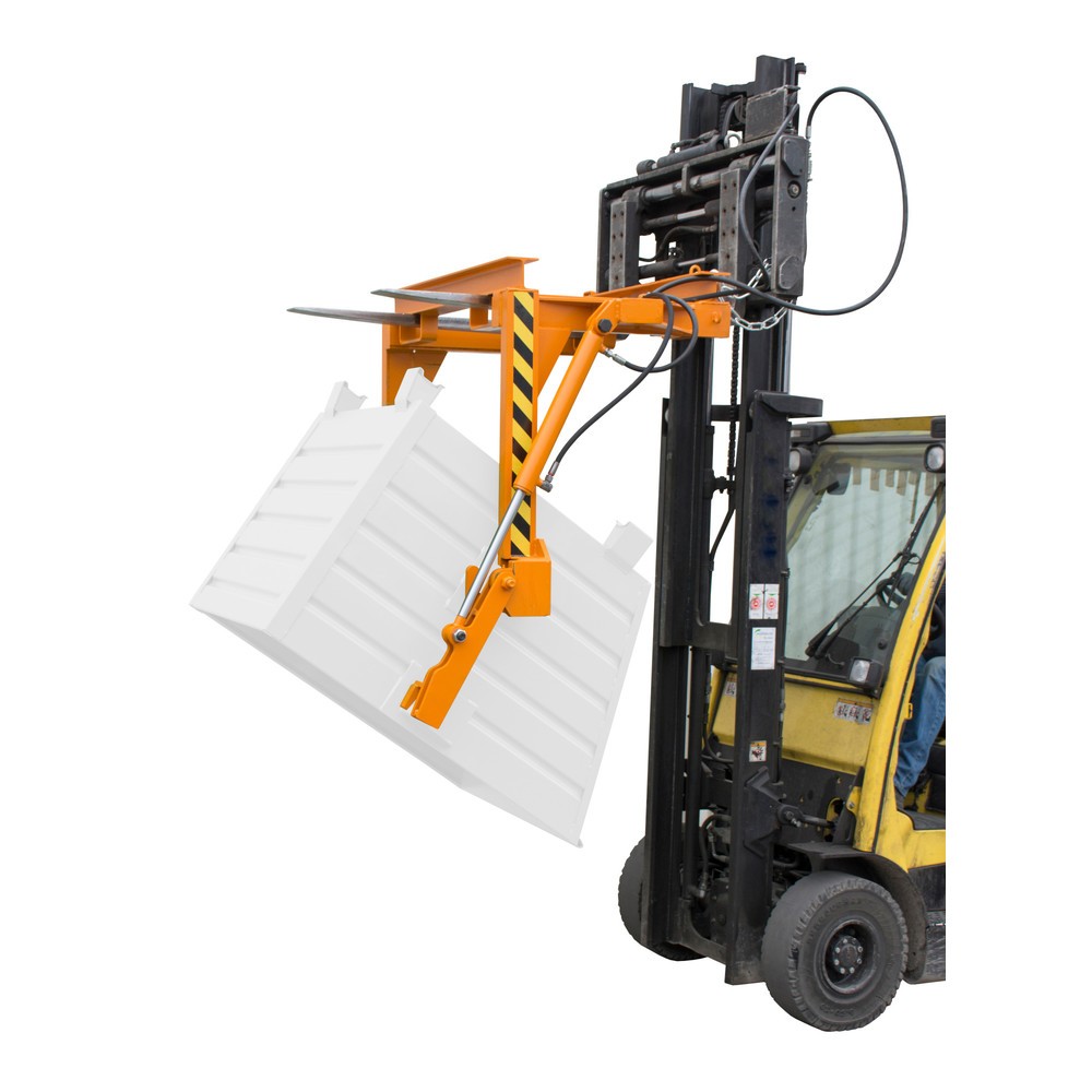 Produktabbildung Nr. 2: Traverse Typ BST-H für Bauer® stapelbare Kippbehälter, TK 2.000 kg, Volumen 0,9 m³, RAL 2000 gelborange