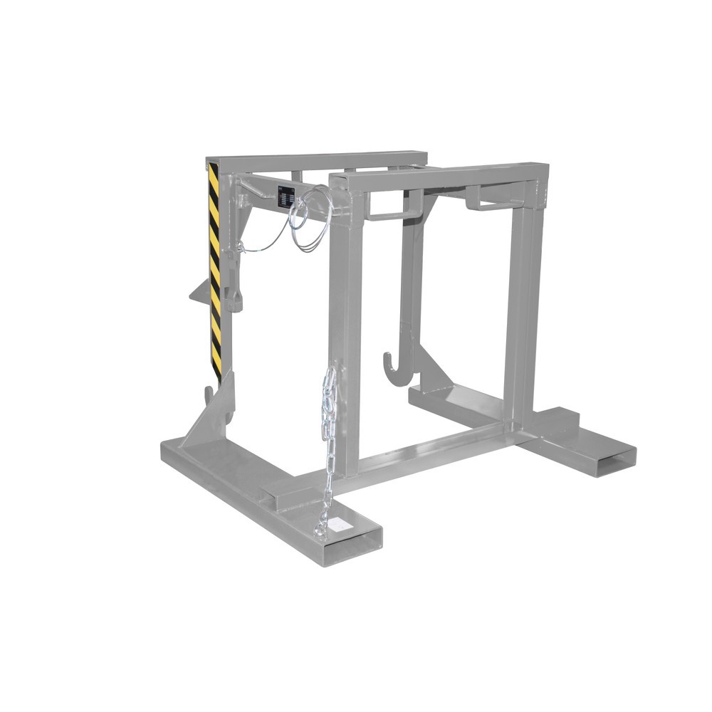 Illustration du produit: Traverse type BST-U pour benne basculante empilables Bauer®, TK 1 500 kg, volumes 0,7 m³, gris souris RAL 7005