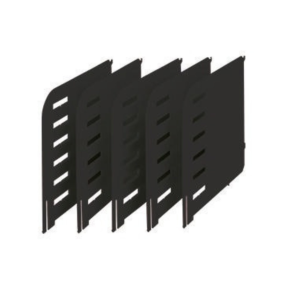 Produktabbildung: styro Trennwand styrodoc 280-3015.95 schwarz 5 St./Pack.