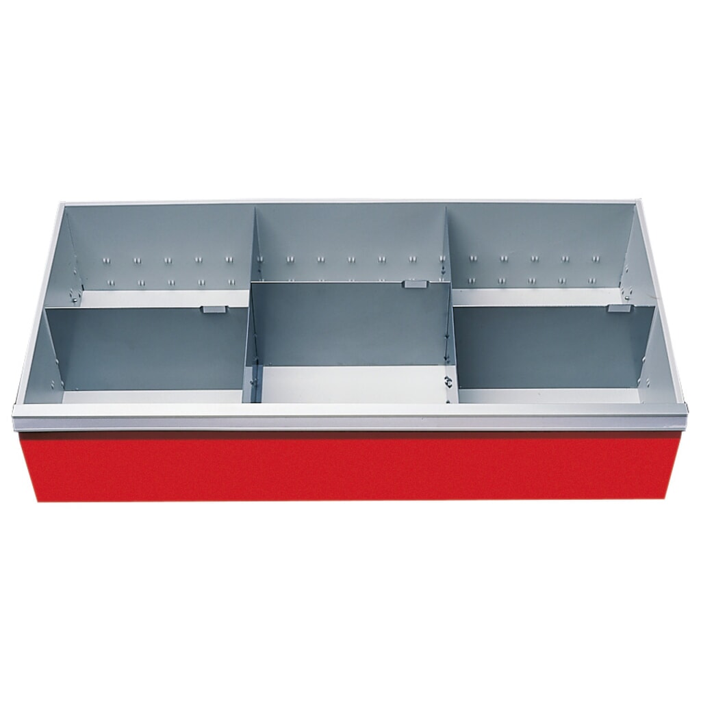 Produktabbildung: Trennwand-Einsatz Bedrunka+Hirth, Breite 980 mm, für Frontenhöhe 200 mm