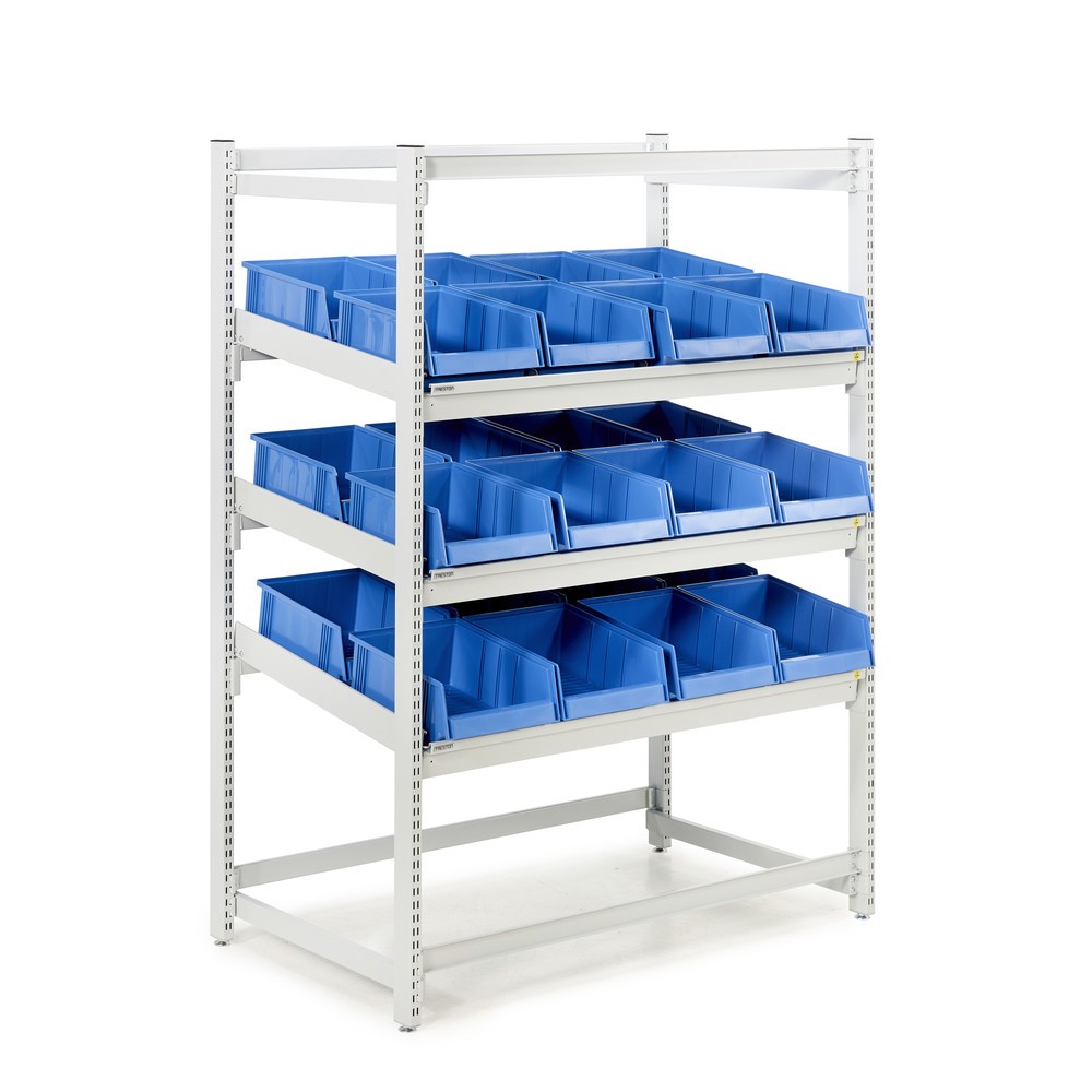 Produktabbildung Nr. 2: TRESTON Bereitstellregal FIFO, ESD, 3 Rollenebenen, HxBxT 1.860 x 933 x 805 mm