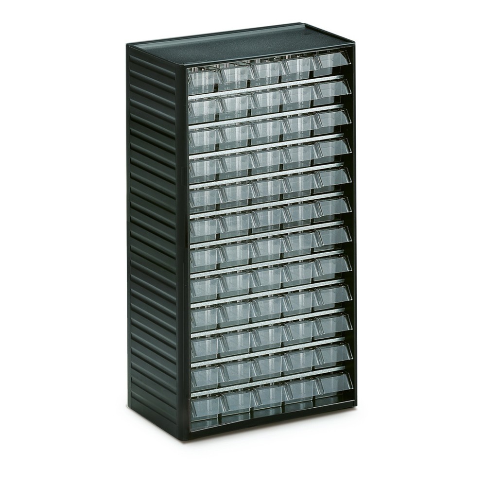 Produktabbildung: TRESTON Kleinteilemagazin Premium, Höhe 550 mm, 60 Schubladen
