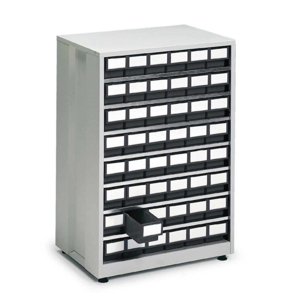 Produktabbildung Nr. 1: TRESTON Schubladenmagazin, ESD, 48 Schubladen, HxBxT 870 x 605 x 410 mm