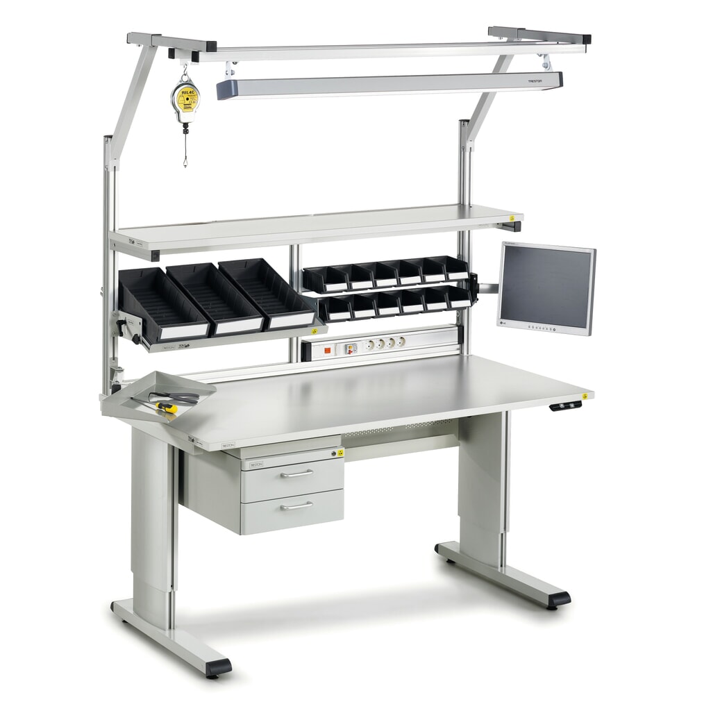 Produktabbildung Nr. 9: TRESTON Sichtlagerkasten, ESD, HxBxT 75 x 105 x 165 mm