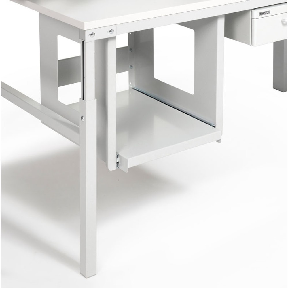 Productafbeelding nr. 6: TRESTON uittrekbare stalen legbord voor printer, hxbxd 506 x 500 x 535 mm
